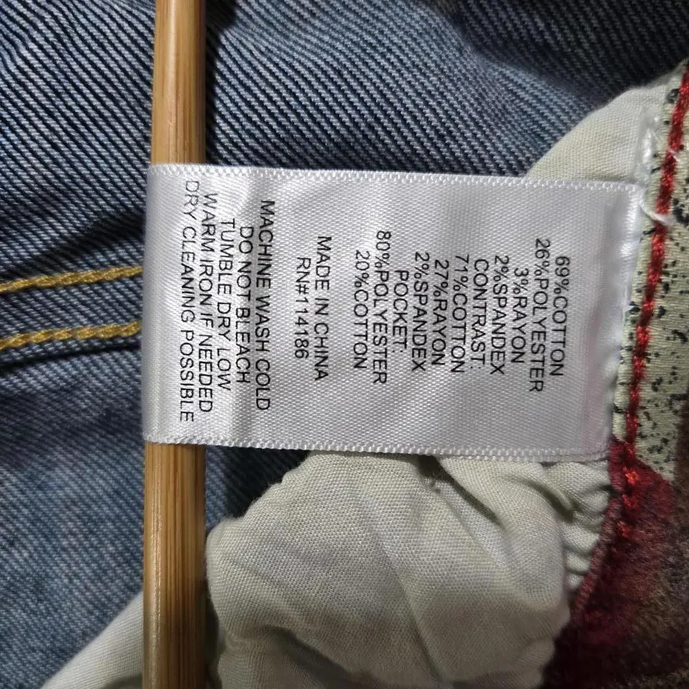 Frye And Co. Men's Straight Leg Dark Wash Distressed Whiskered Jeans Size 38X30